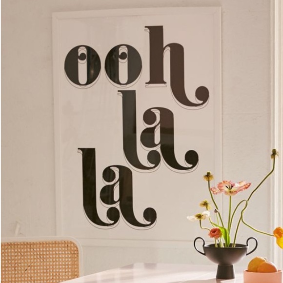 Urban Outfitters Other - 8x10 Ooh La La Print
